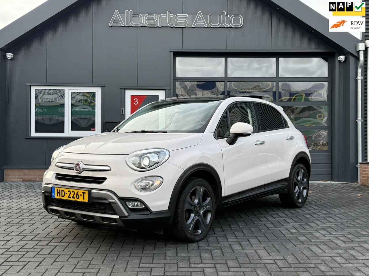 Fiat 500 X Cross - 1.4 Turbo MultiAir CrossPlus | LEDER | PANO | XENON | - AutoWereld.nl