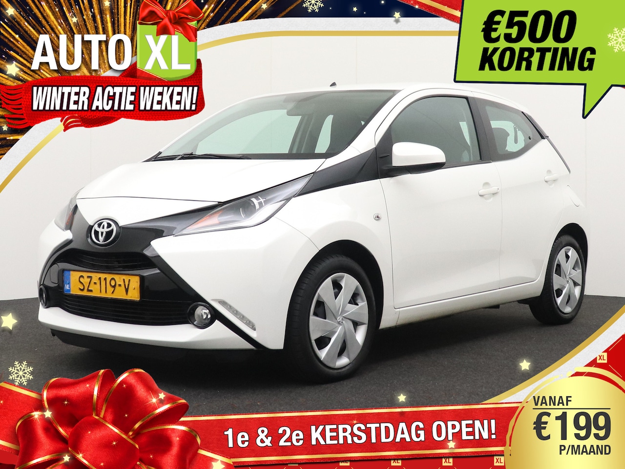 Toyota Aygo - 1.0 VVT-i x-nav Navi Camera Carplay - AutoWereld.nl