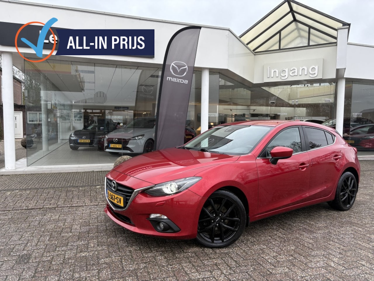 Mazda 3 - 2.0 TS+ 12 maanden BOVAG gar. Rijklaar Trekhaak 18" velgen - AutoWereld.nl