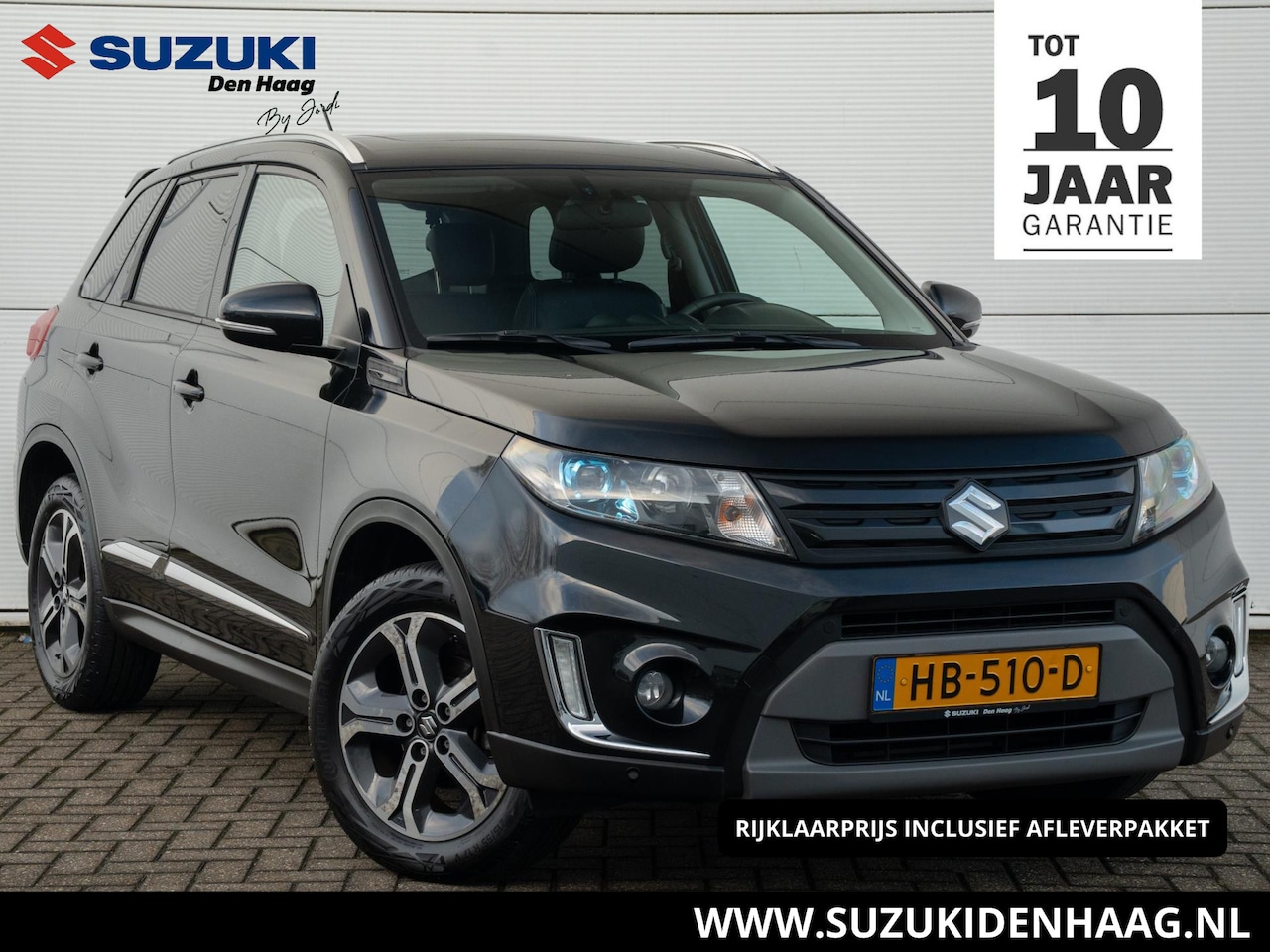 Suzuki Vitara - 1.6 High Executive | Panoramadak| Apple/ Android carplay | Parkeersensoren V+A| Leder|Keyl - AutoWereld.nl