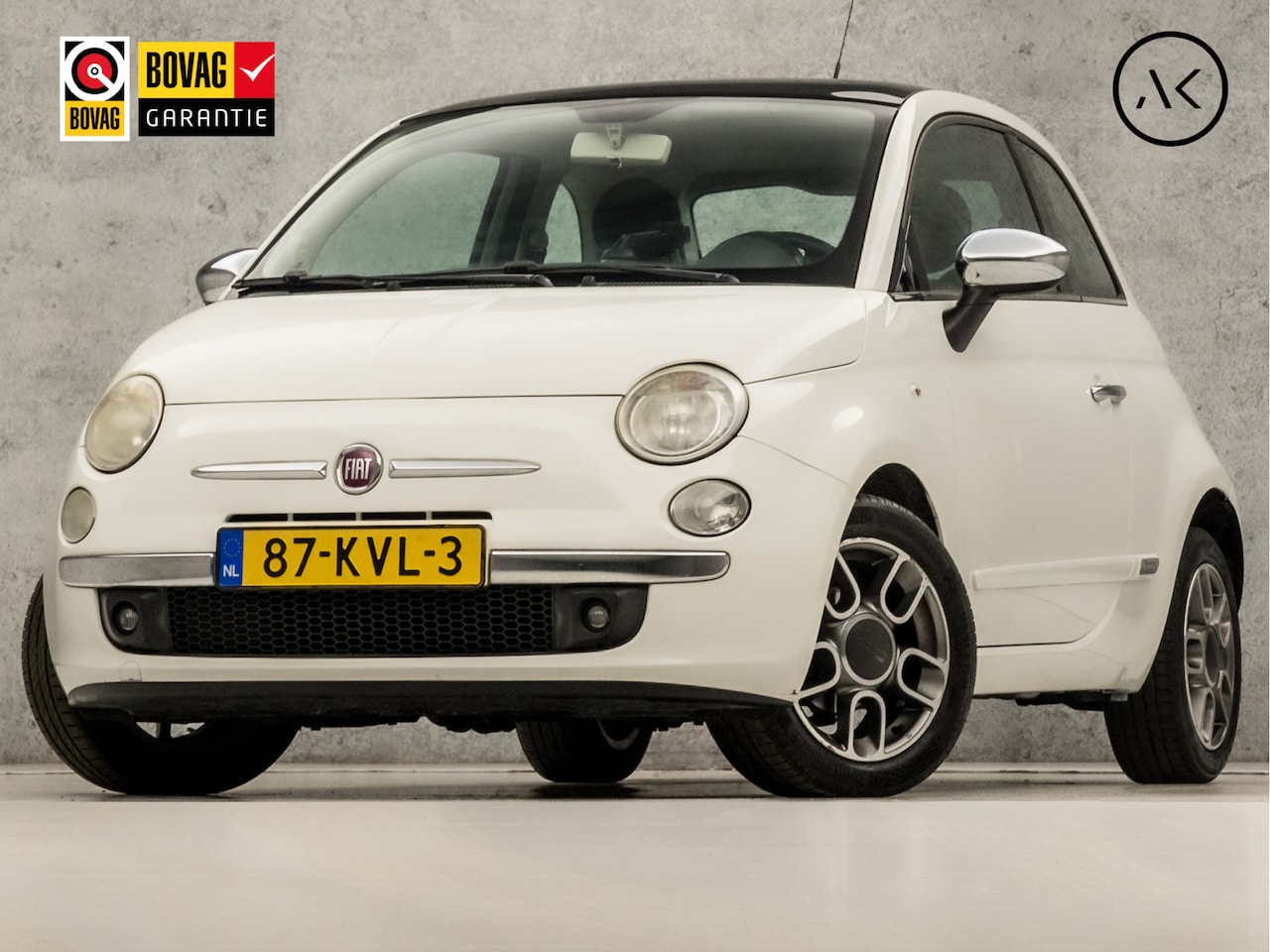 Fiat 500 - 1.2 Lounge Automaat (PANORAMADAK, AIRCO, ELEK RAMEN, LM VELGEN, SPORTSTOELEN, ELEK RAMEN, - AutoWereld.nl