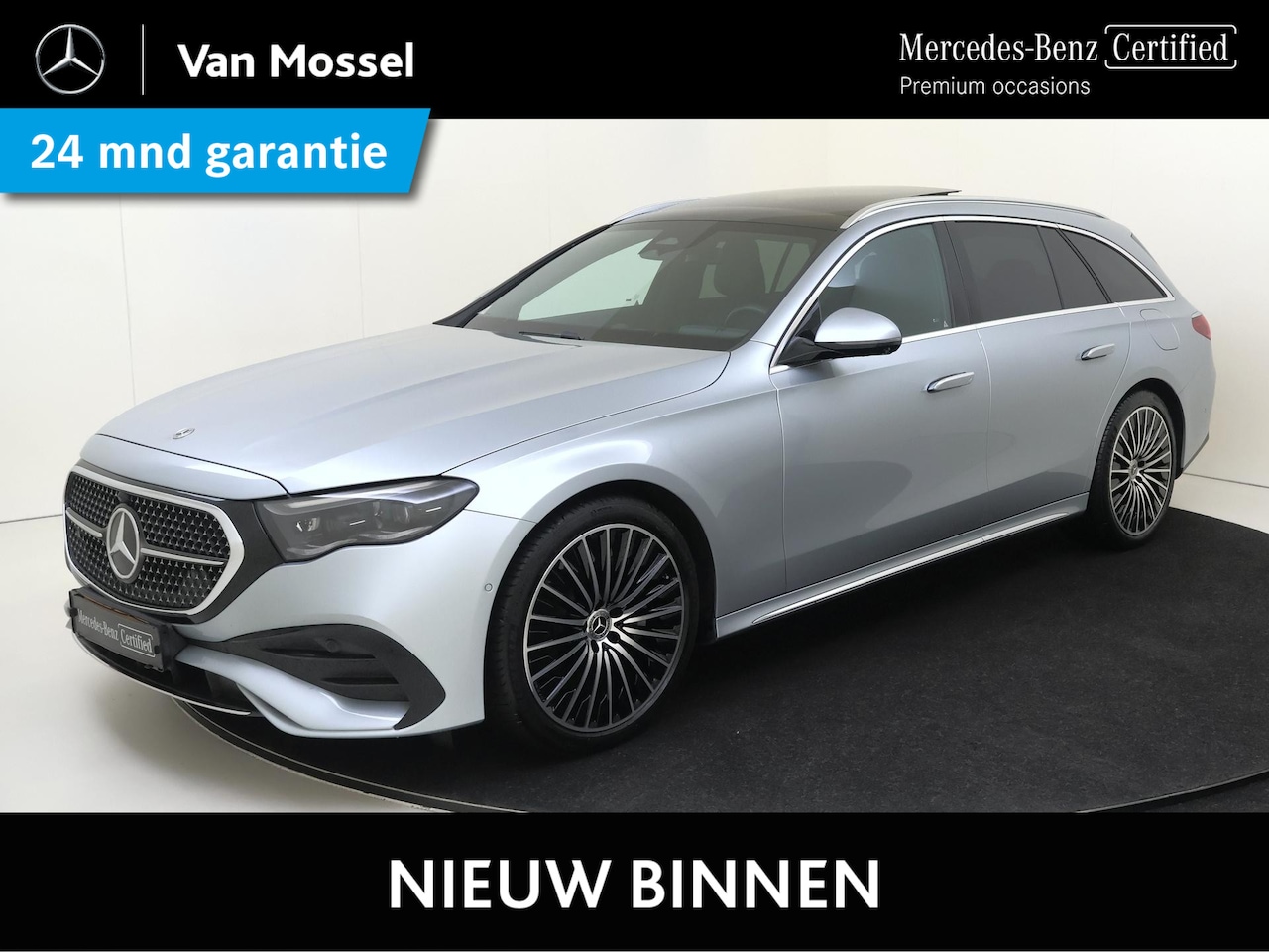 Mercedes-Benz E-klasse Estate - 300 e AMG Line Premium pakket /Panoramadak /Burmester 4D /Distronic /360 Camera /Leder - AutoWereld.nl
