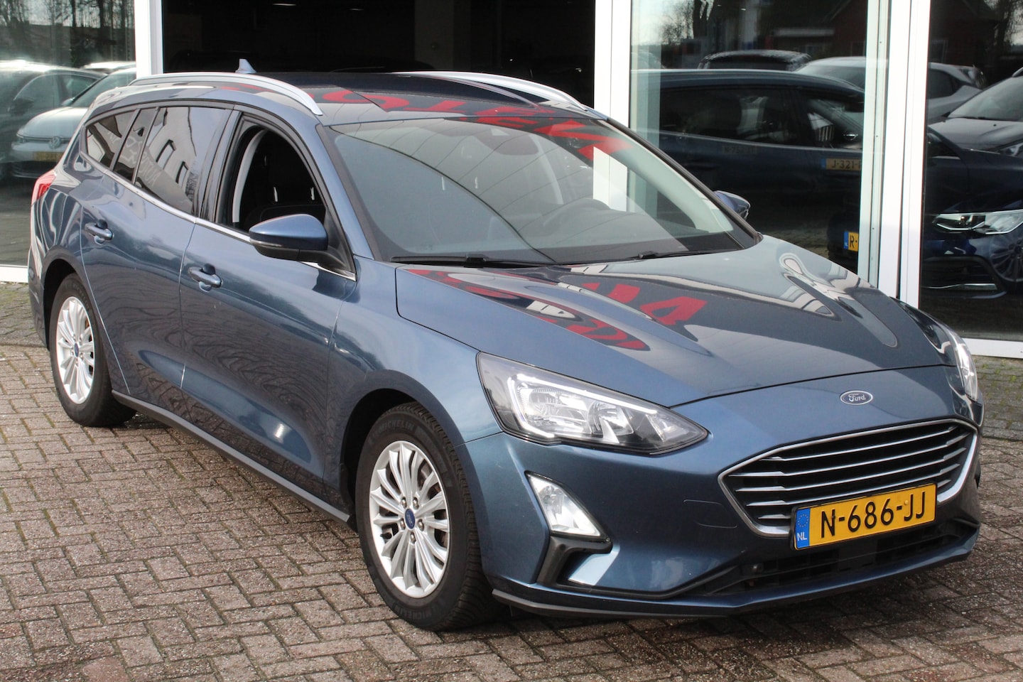 Ford Focus Wagon - 1.0 EcoBoost Hybrid Titanium X Business 1.0 EcoBoost Hybrid Titanium X Business - AutoWereld.nl