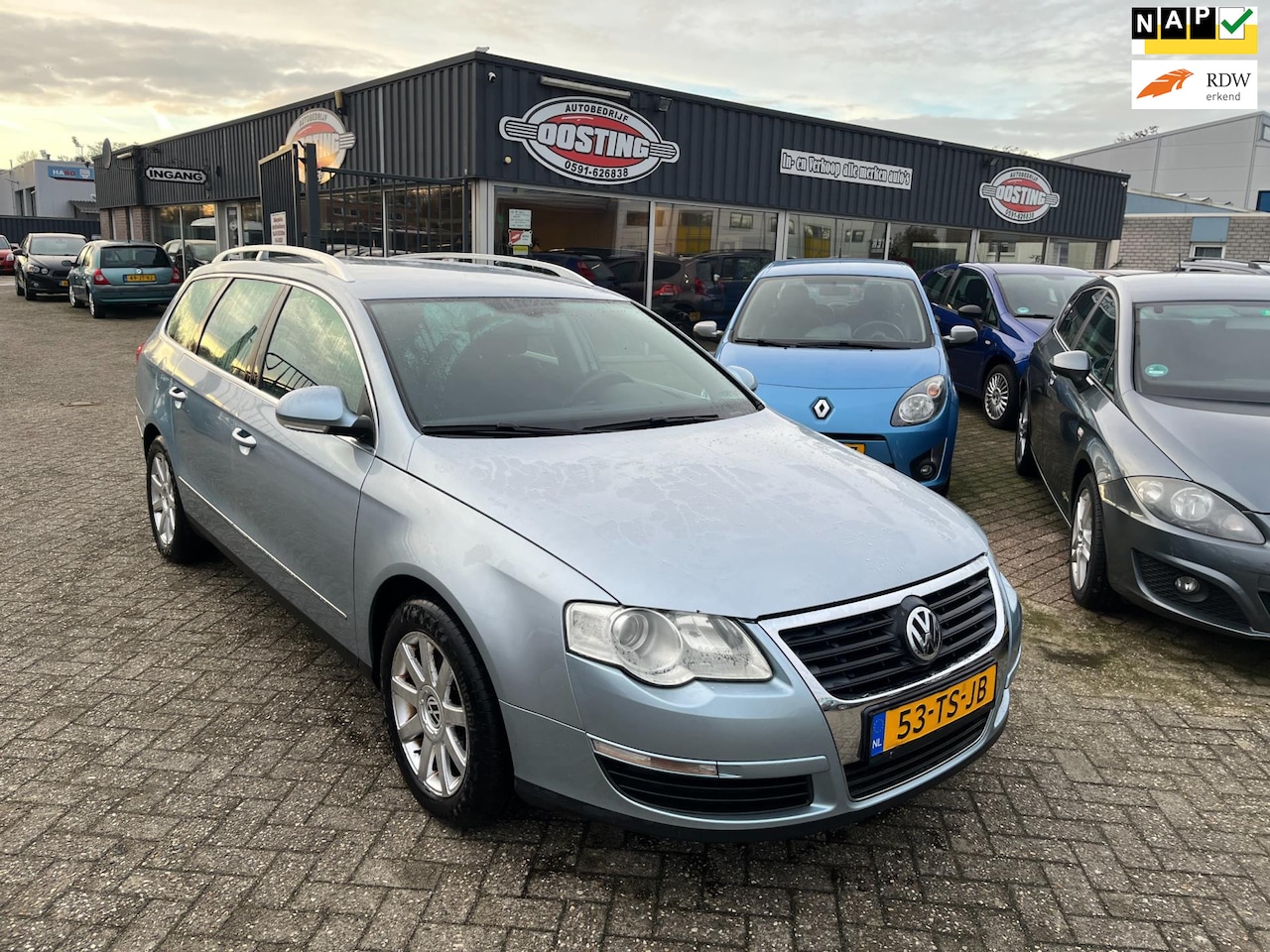 Volkswagen Passat Variant - 2.0 TDI Comfortline(st-bekr,clima,cruise,6versn,,bj07,2799,-) - AutoWereld.nl