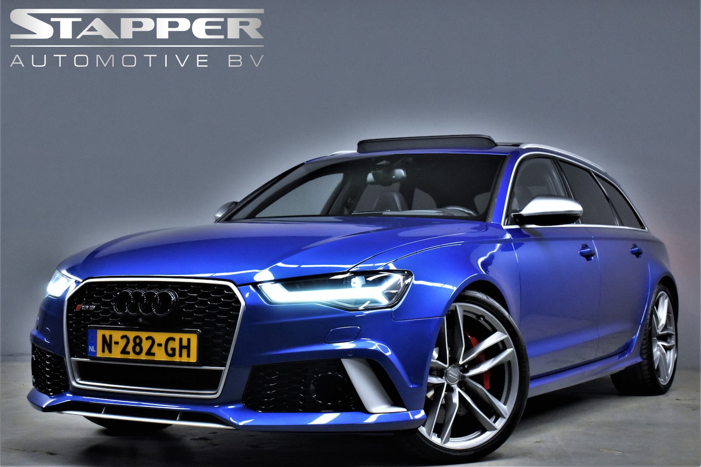 Audi A6 Avant - 4.0 TFSI 561pk RS6 Quattro Miltek/Pano/Head-Up/Carplay/Bose/Keyless/360Cameras/Trekhaak/Lm - AutoWereld.nl