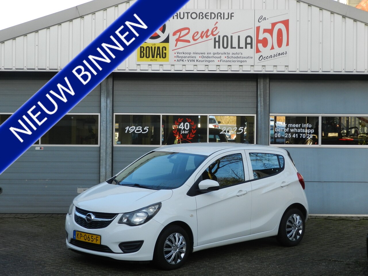 Opel Karl - 1.0 ecoFLEX 5Deurs HB Edition Airco Isofix Reserve wiel - AutoWereld.nl