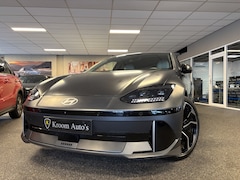 Hyundai IONIQ 6 - Lounge 77.4 kWh / Leer met ventilatie / SOH 100% / BLIS / 360 camera / HeadUp / ACC / Appl
