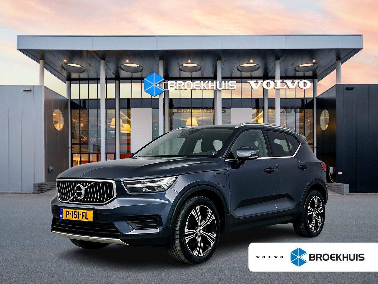 Volvo XC40 - T4 Recharge Inscription | 19" | Leder | Trekhaak | Parkeercamera | Adaptieve Cruise | Geti - AutoWereld.nl