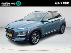 Hyundai Kona - 1.6 GDI HEV Premium | Rijklaarprijs | Leer | Navigatie |