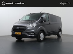 Ford Transit Custom - 300 | 2.0 TDCI | L2 H1 | DUBBEL CABINE | AIRCO | CRUISE CONTROL | 2500 KG TREKHAAK | 6-ZIT