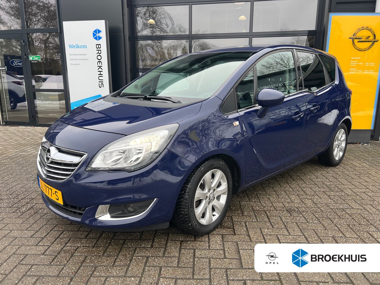 Opel Meriva - 1.4 140PK Turbo Blitz+ AUTOMAAT | CLIMATE CONTROL| MISTLAMPEN| 4 SEIZOENENBANDEN| CRUISE C - AutoWereld.nl