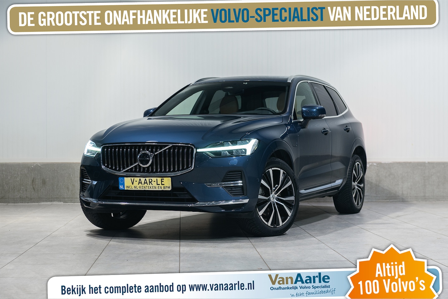 Volvo XC60 - T8 Aut. LongRange Ultimate Bright Trekhaak Luchtvering 455pk - AutoWereld.nl