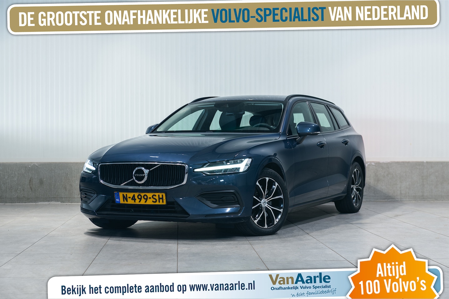Volvo V60 - B3 Aut. Momentum Leder Stoelverwarming Parkassist 163pk - AutoWereld.nl