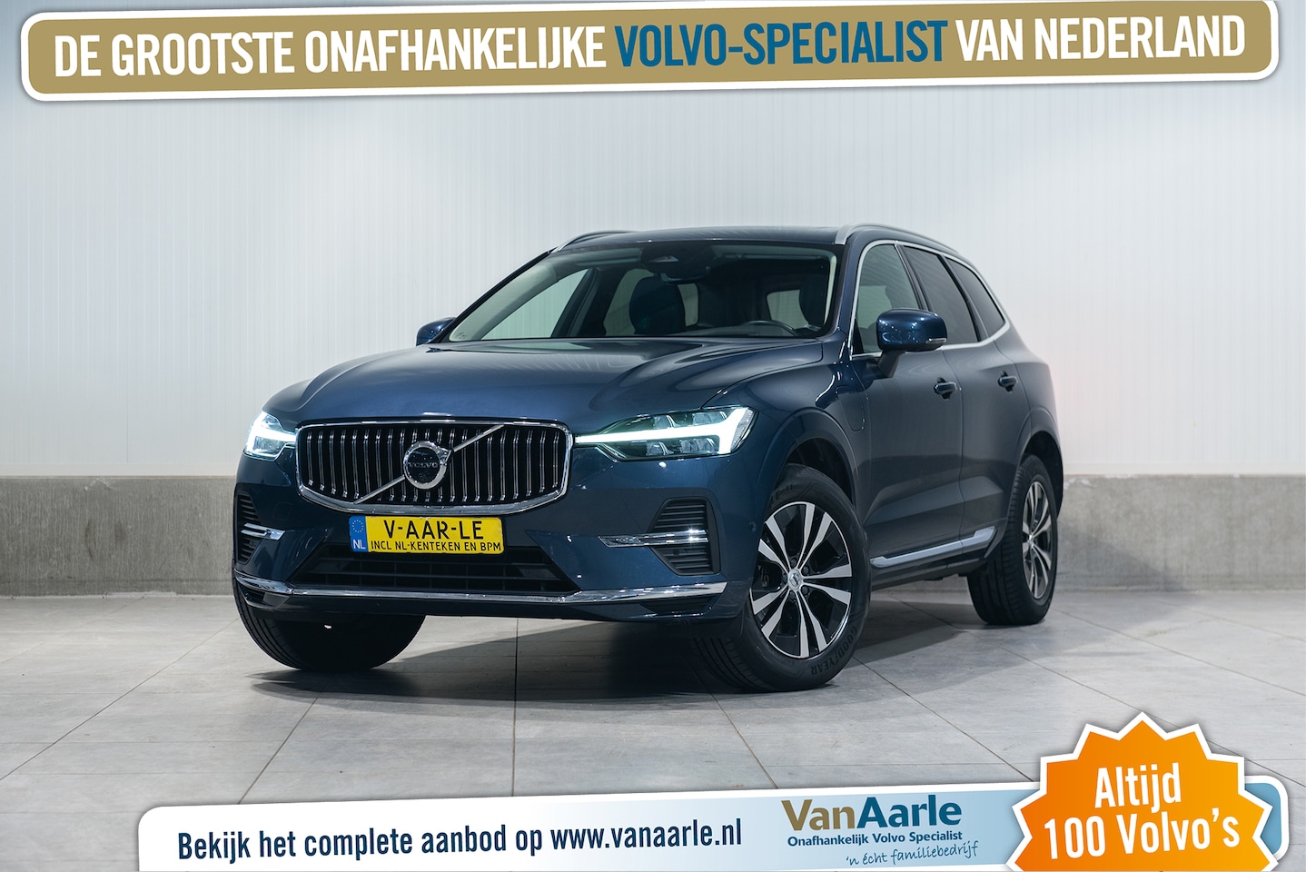 Volvo XC60 - T6 Aut. Inscription Leder ACC Parkeercamera Stoelverwarming340pk - AutoWereld.nl