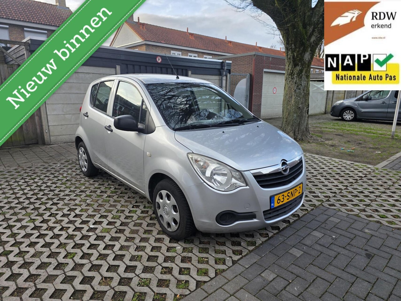Opel Agila - 1.0 Selection 2011 51DKM APK12-12-26 RIJDBARE ZIJSCHADE - AutoWereld.nl