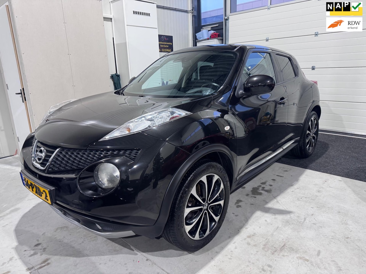 Nissan Juke - 1.6 Acenta Eco Zwart Nap sport driving modes!!! - AutoWereld.nl