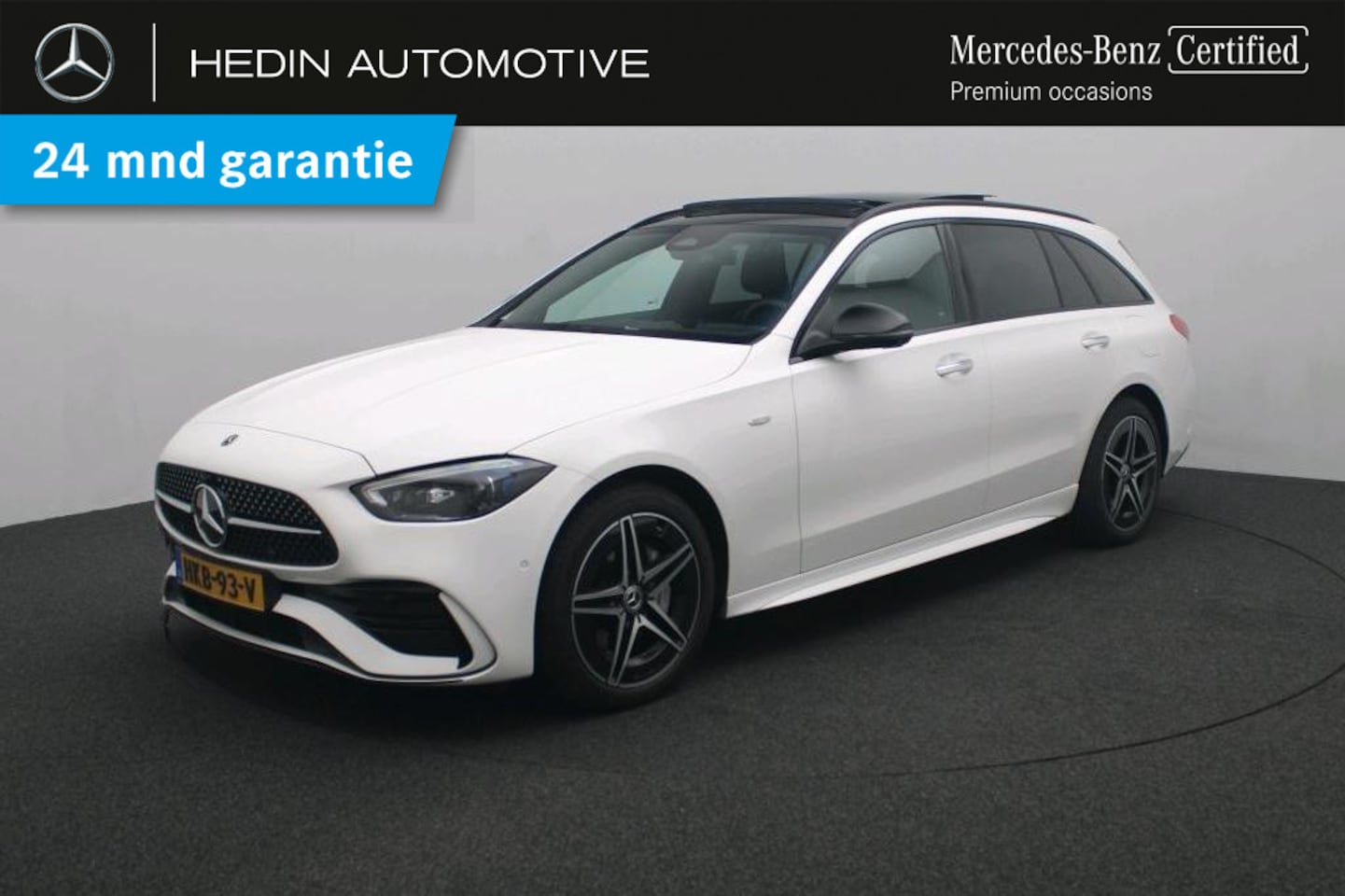 Mercedes-Benz C-klasse Estate - C 300e Automaat Business Solution AMG | Premium Plus Pakket | Nightpakket | Panoramadak | - AutoWereld.nl