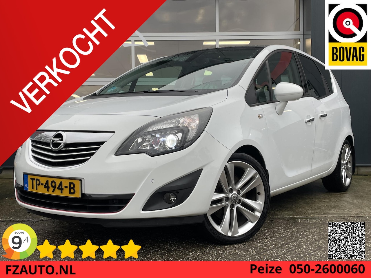 Opel Meriva - 1.4 Turbo Cosmo 1.4 Turbo Cosmo - AutoWereld.nl