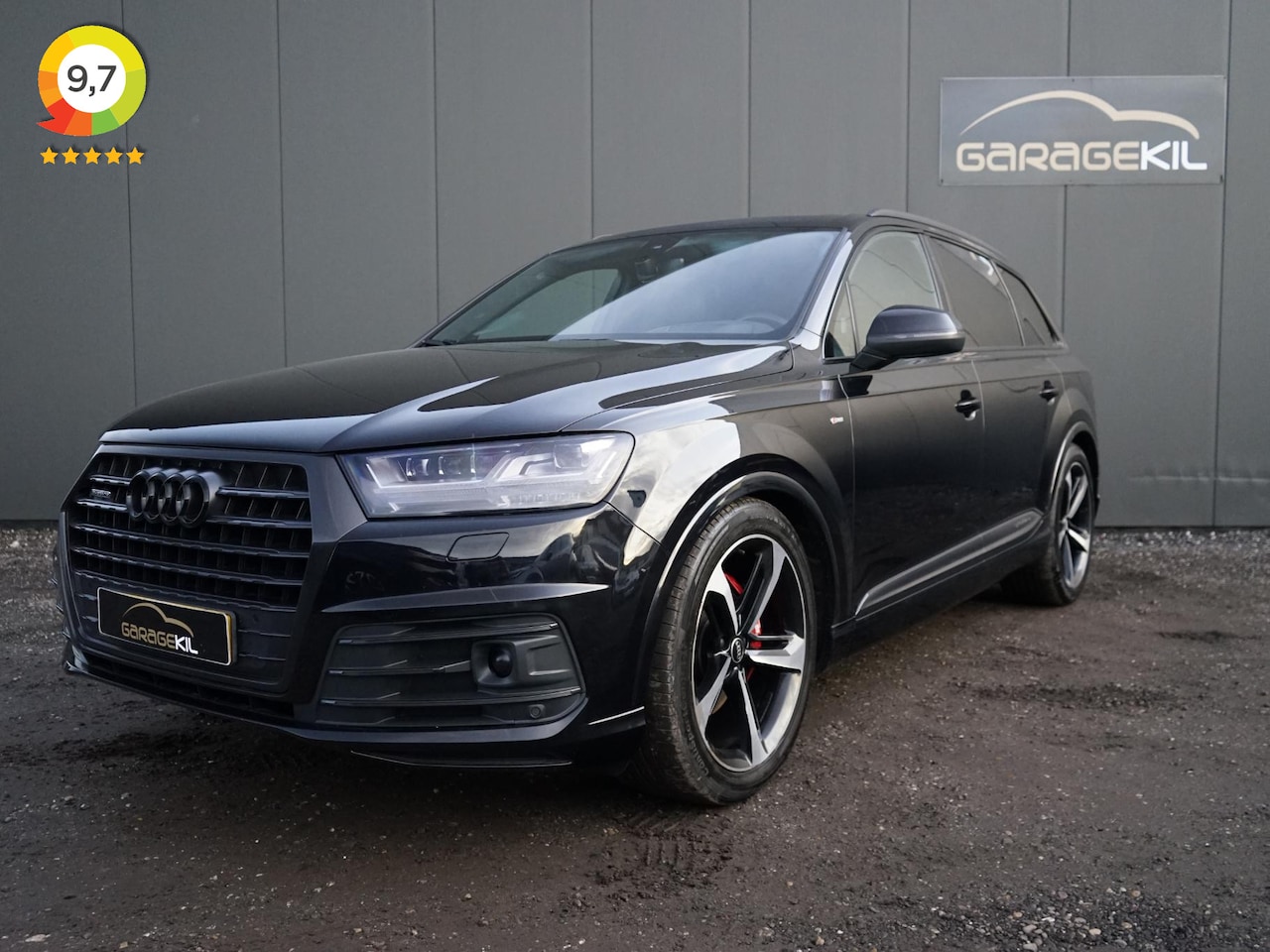 Audi Q7 - 3.0 TDI quattro Pro Line S RS Stoelen / Luchtvering / Trekh / Pano / Bose / Matrix / Black - AutoWereld.nl