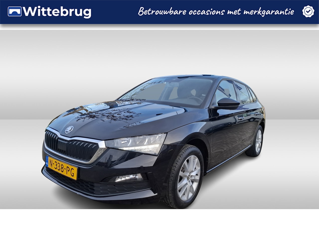 Skoda Scala - 1.0 TSI 110pk Online Edition / Smartlink+ / Parkeersensoren Achter / 16" LMV - AutoWereld.nl
