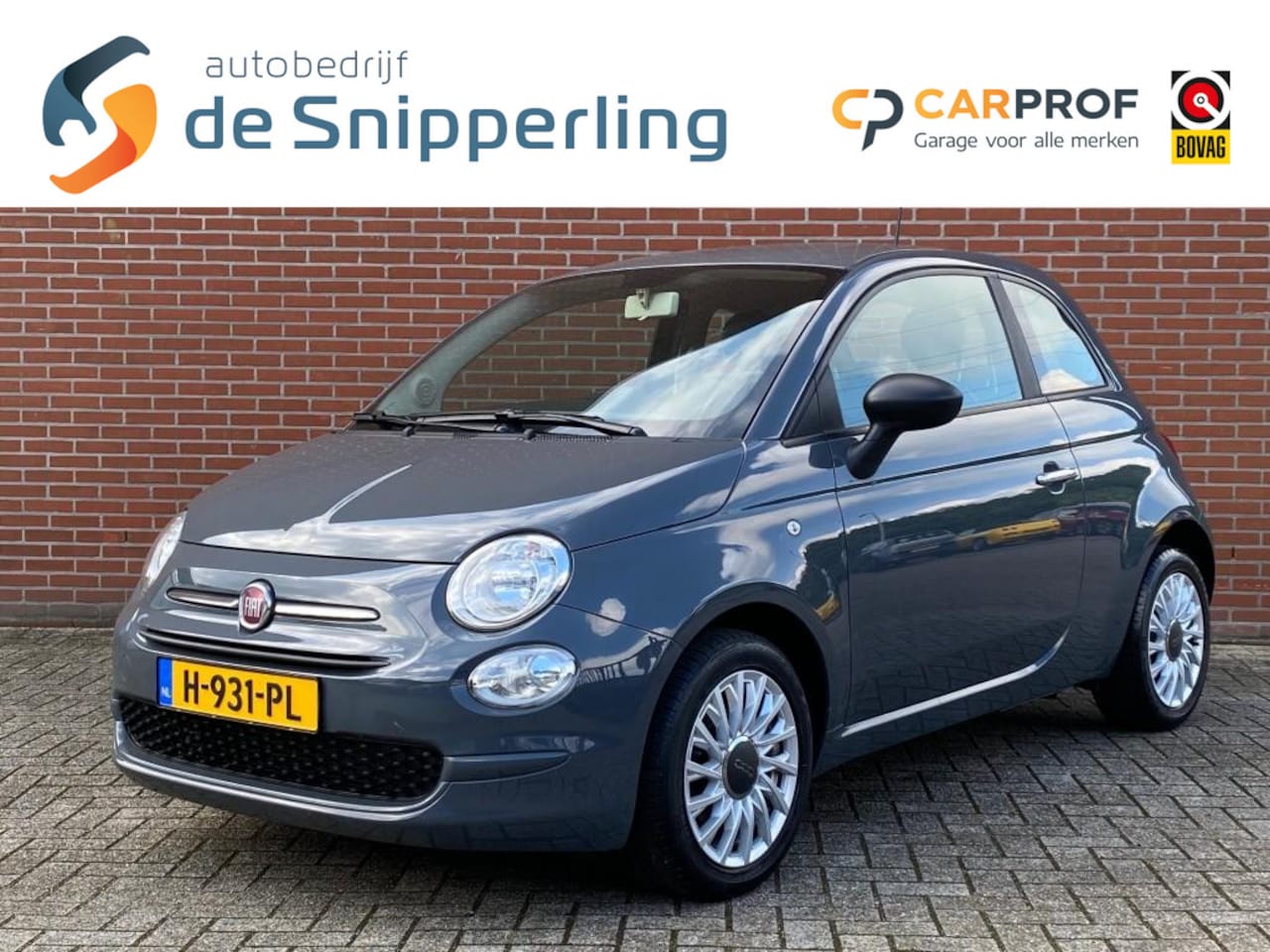 Fiat 500 - 0.9 TwinAir T YOUNG AIRCO CRUISE DAB LMV BLUETOOTH - AutoWereld.nl