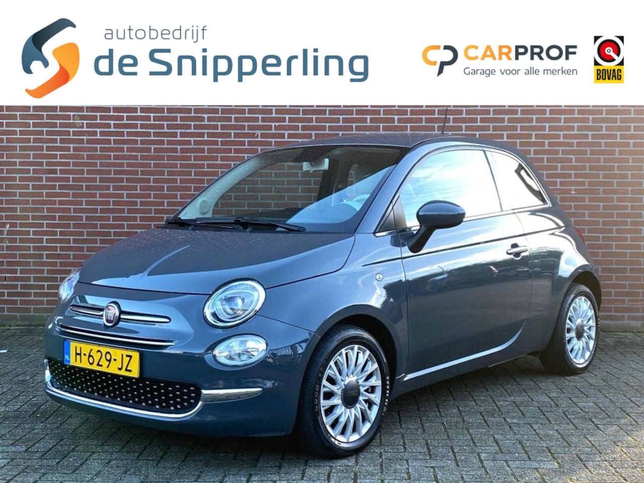 Fiat 500 - 0.9 TWINAIR T LOUNGE NAV CRUISE CARPLAY PDC DAB LMV - AutoWereld.nl