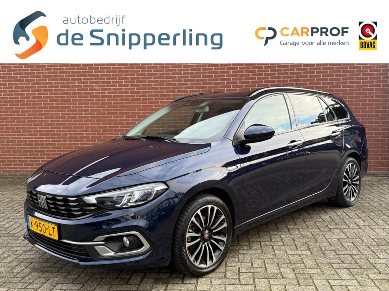 Fiat Tipo Stationwagon - 1.0 LIFE NAVI CRUISE CARPLAY CLIMA CAMERA PDC - AutoWereld.nl