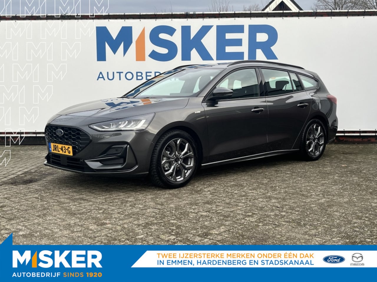 Ford Focus Wagon - 1.0 EBH ST Line X 155PK AUTOMAAT! B&O! DRIVERPACK! WINTERPACK! - AutoWereld.nl