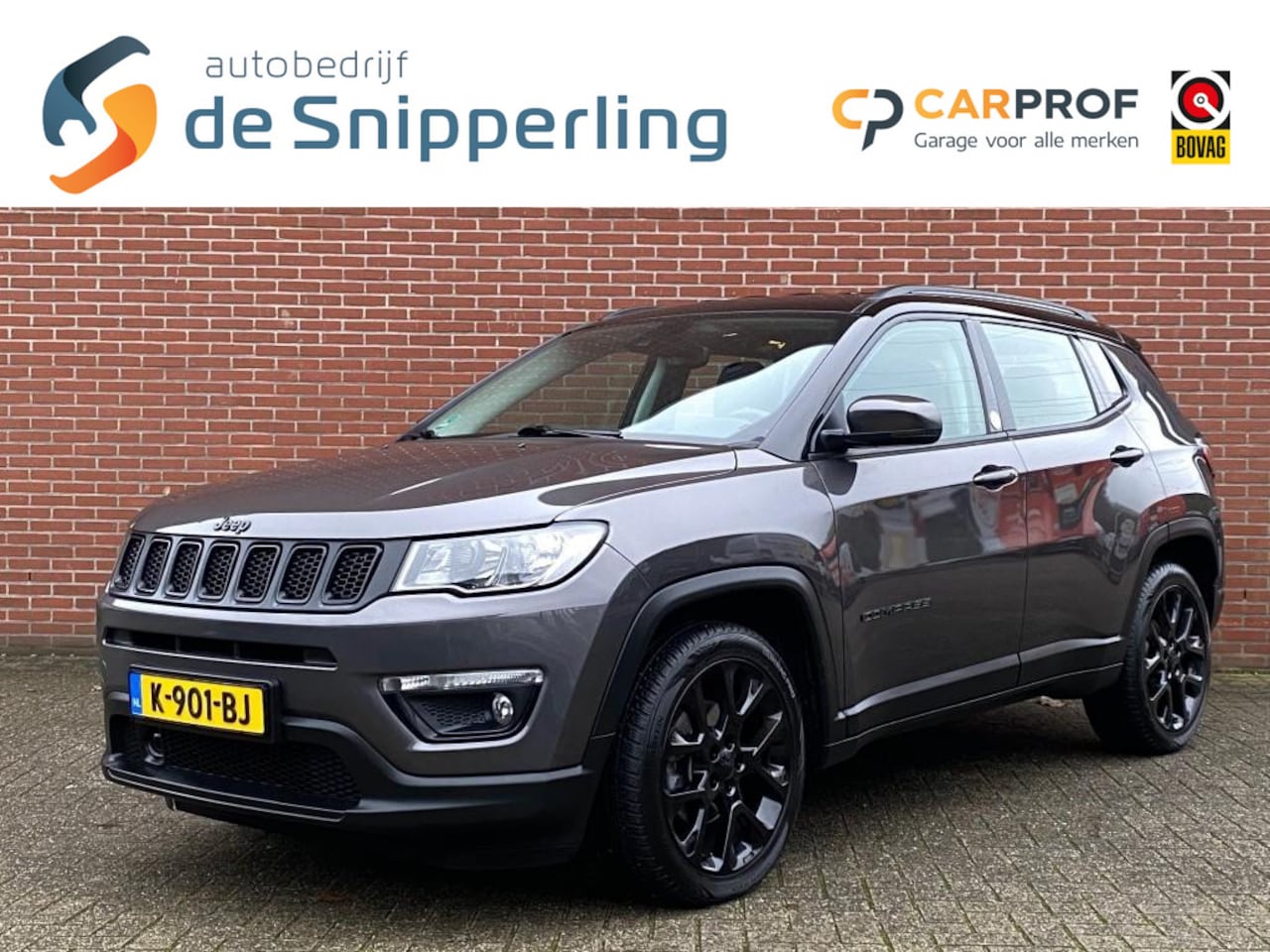Jeep Compass - 1.3T NIGHT EAGLE LED NAV CRUISE CAMERA CARPLAY PDC LMV - AutoWereld.nl