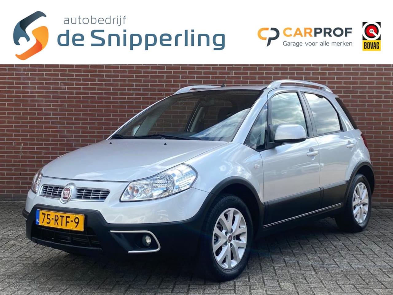 Fiat Sedici - 1.6-16V EMOTION AUTOMAAT AIRCO TREKHAAK LMV - AutoWereld.nl