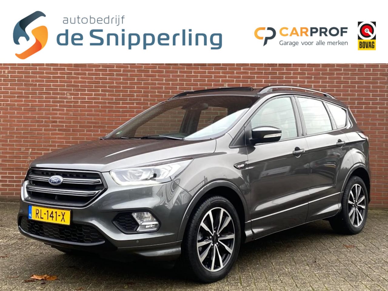 Ford Kuga - 1.5 EcoBoost ST LINE PANO-DAK NAV CRUISE CARPLAY CAMERA LEER STO - AutoWereld.nl