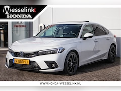 Honda Civic - 2.0 e:HEV Advance - Afn. trekhaak | Schuif/-kanteldak | All-seasonbanden | Stoel+stuurverw