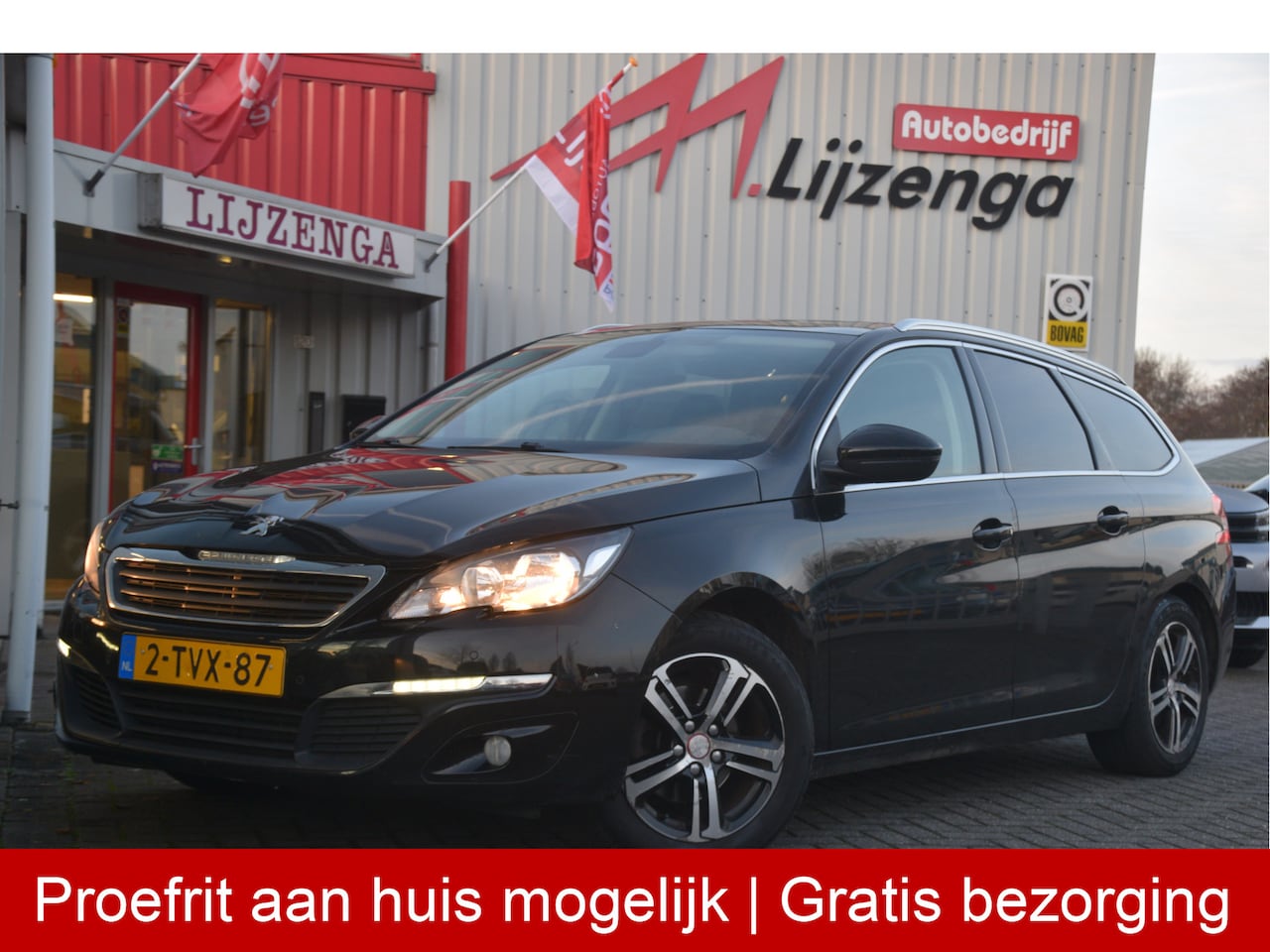 Peugeot 308 SW - 1.6 BlueHDI Blue Lease Executive Navi | Leer | Pano | Trekhaak | PDC | Bluetooth - AutoWereld.nl