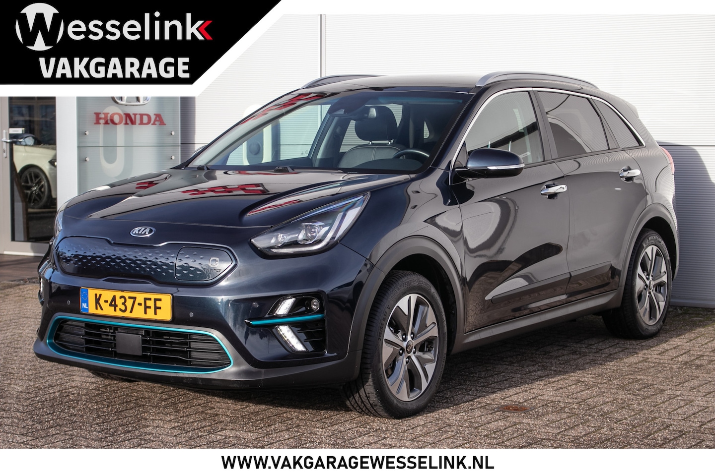 Kia e-Niro - ExecutiveLine 64 kWh Trekhaak | 3 Fase lader | Adapt Cruise | Lederen bekleding | Mem. sto - AutoWereld.nl