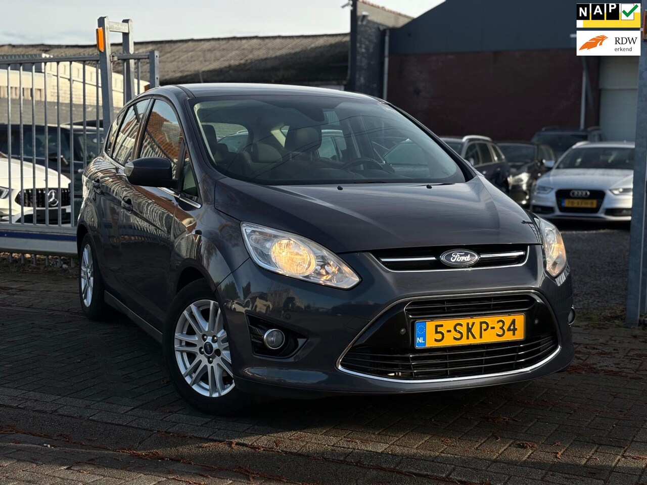 Ford C-Max - 1.0 Titanium | NWE D-Riem | Trekhaak | Navigatie | Climate control | - AutoWereld.nl