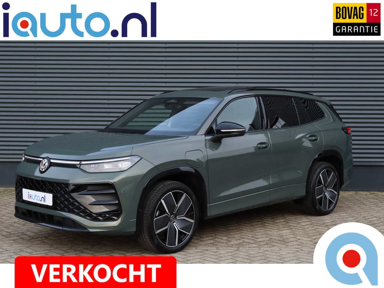 Volkswagen Tayron - 1.5 eHybrid 272PK R-Line Black Style IQ.Light/Pano/Keyless/Camera/DCC/ACC/Dodehoek/20"/Tre - AutoWereld.nl