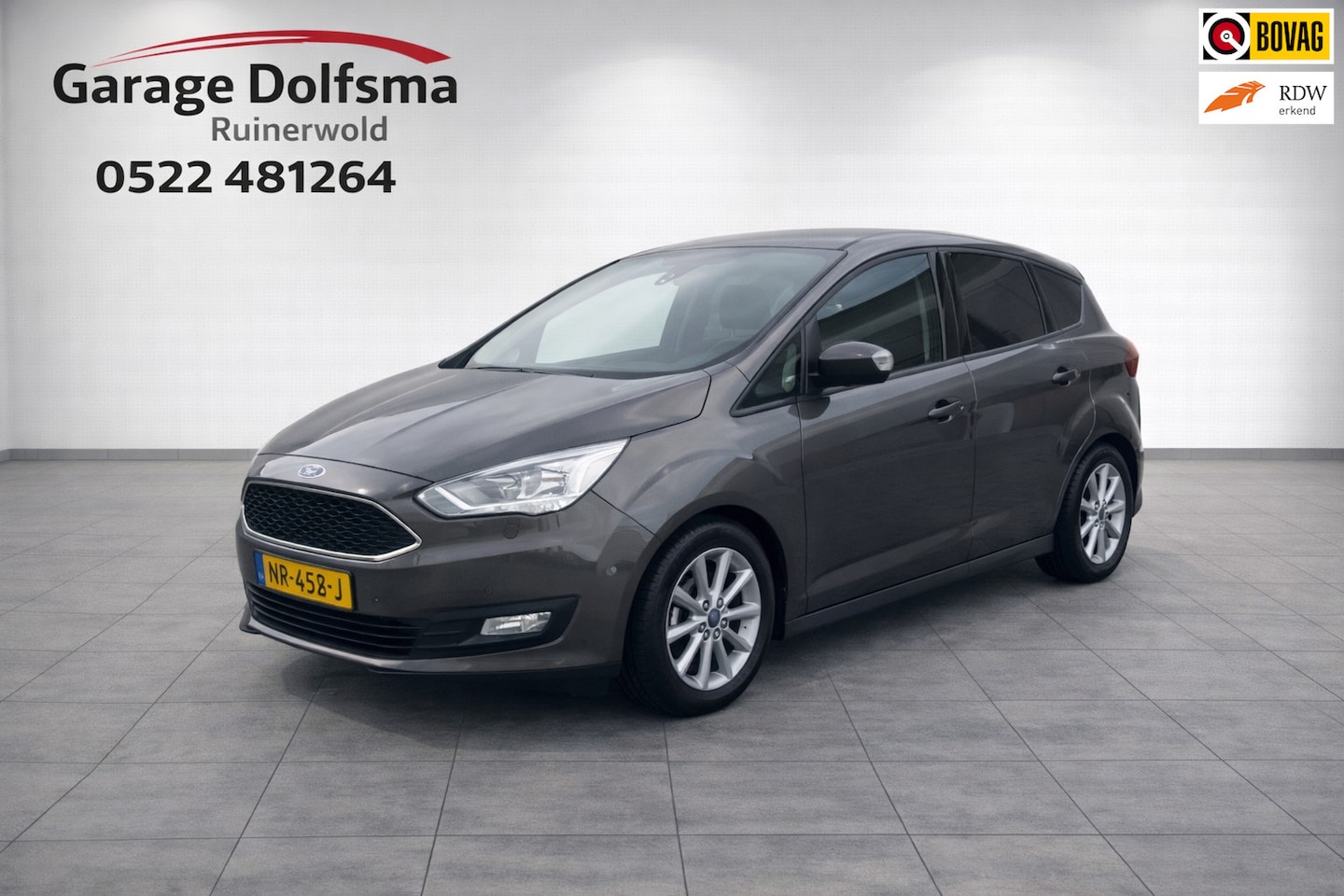 Ford C-Max - 1.0 Titanium -Navi-Stoel/stuurverw-PDC- - AutoWereld.nl
