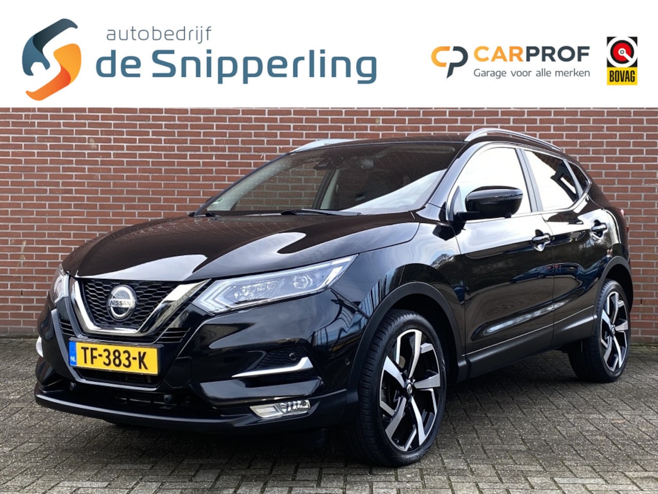 Nissan Qashqai - 1.2 Tekna AUTOMAAT NAV CRUISE CAMERA TREKH DAB PDC LMV - AutoWereld.nl