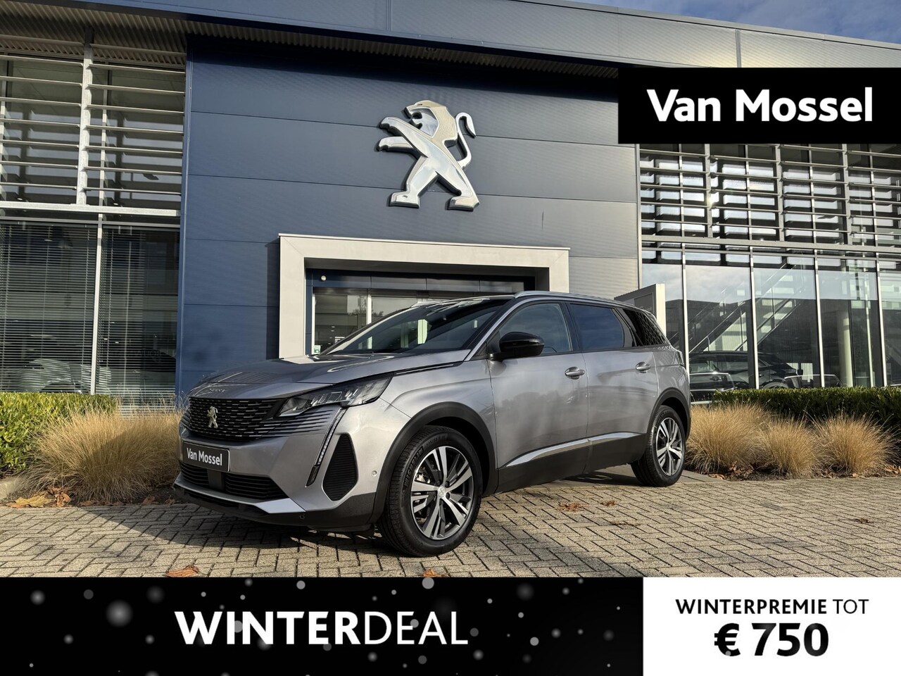 Peugeot 5008 - 1.2 Hybrid 136 Allure Pack Business | Keyless Entry | Dodehoek Detectie | Elek. kofferklep - AutoWereld.nl