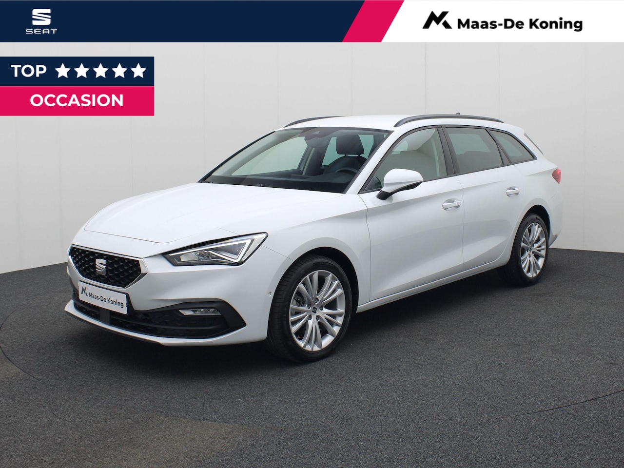SEAT Leon Sportstourer - 1.5eTSI/150PK Style DSG · Camera + Parkeersensoren · Keyless · Apple/Android Car Play · Ga - AutoWereld.nl
