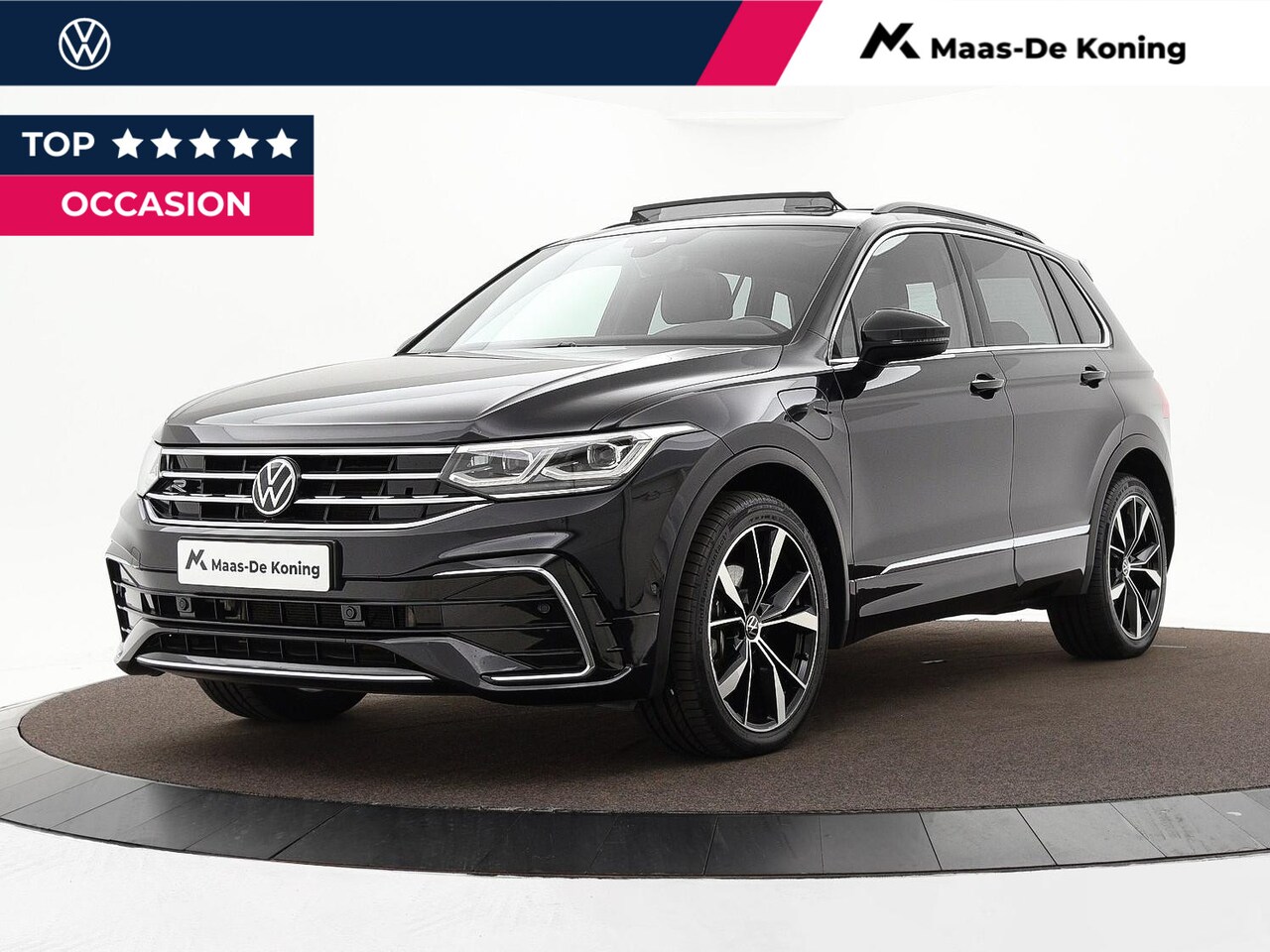 Volkswagen Tiguan - 1.4 Tsi 245pk DSG eHybrid R-Line Business+ · SOH 92% · Lederen Bekleding · Camera · Panora - AutoWereld.nl