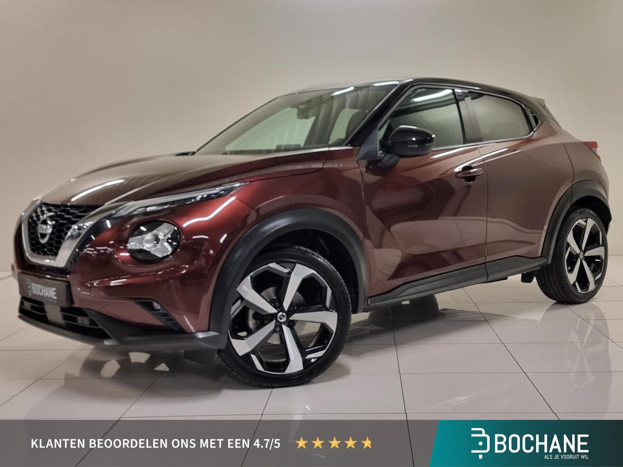 Nissan Juke - 1.0 DIG-T Premiere Edition Automaat | Navigatie | Stoelverwarming | Achteruitrijcamera | - AutoWereld.nl