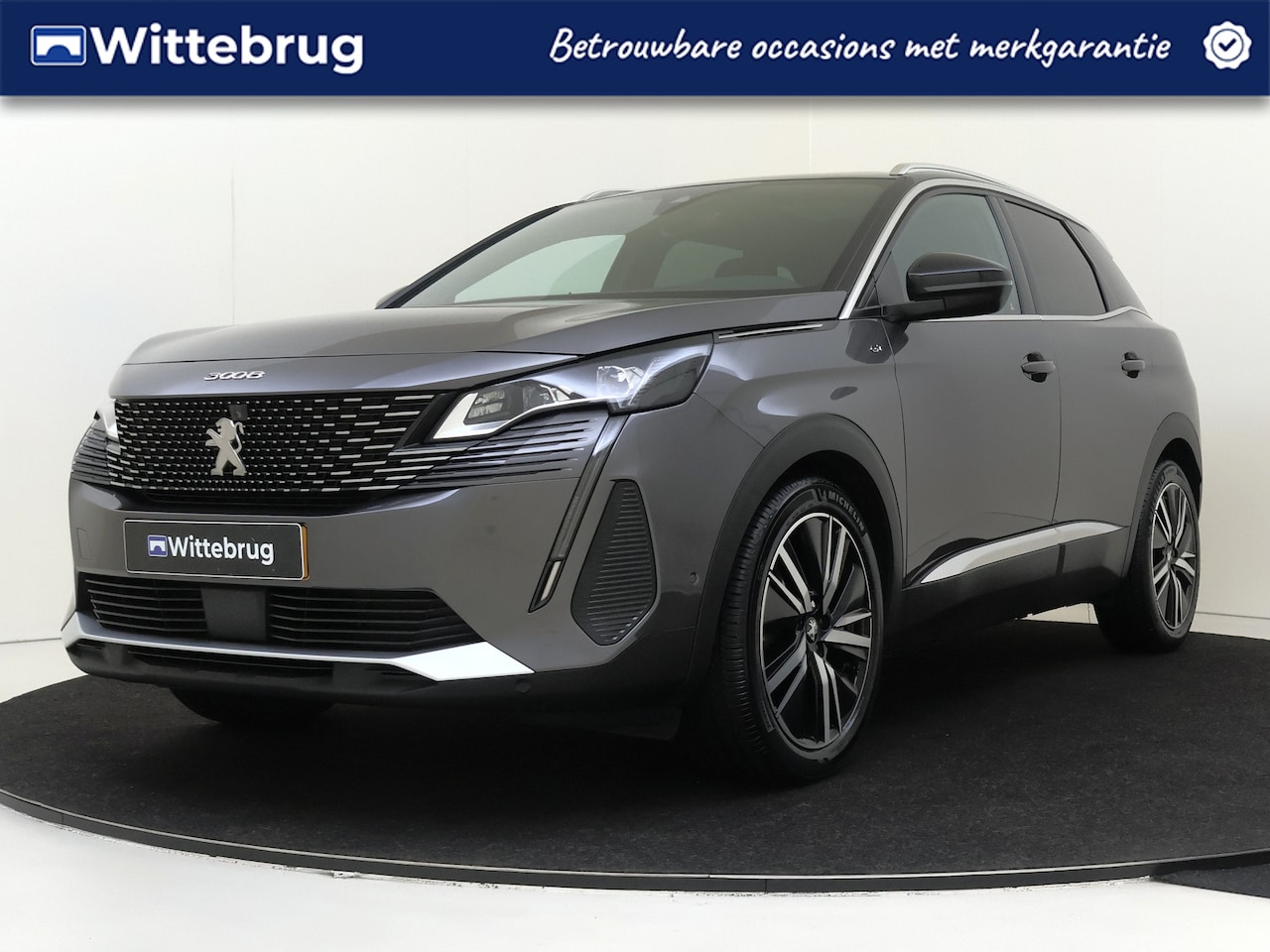 Peugeot 3008 - 1.6 PureTech Blue Lease GT | 180PK | Stoelverwarming | Adaptieve Cruise | Elek. Stoelen | - AutoWereld.nl