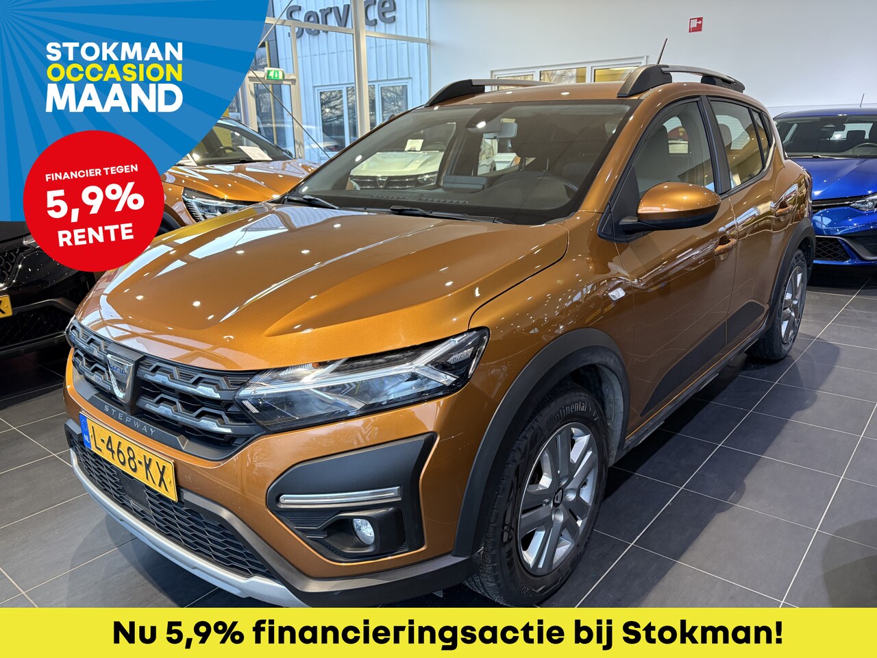 Dacia Sandero Stepway - 1.0 TCe 100 Bi-Fuel LPG-G3 Comfort | Climat Control | Apple Carplay/Androis Auto | sensore - AutoWereld.nl