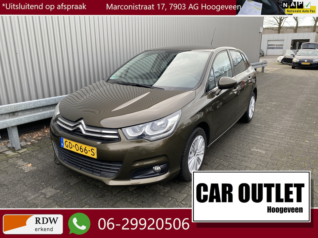 Citroën C4 - 1.2 PureTech Business Clima, Navi, CC, PDC, LM, nw. APK – Inruil Mogelijk – - AutoWereld.nl