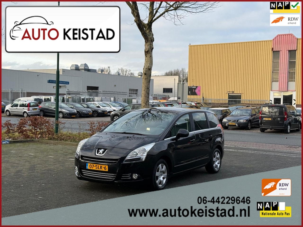 Peugeot 5008 - 1.6 THP 156PK 7-PERSOONS LEDER/NAVI/PANORAMA! NETTE STAAT! - AutoWereld.nl