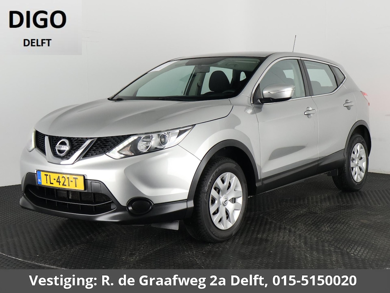 Nissan Qashqai - 1.2 Visia | Trekhaak | Airco | Cruise Control | - AutoWereld.nl