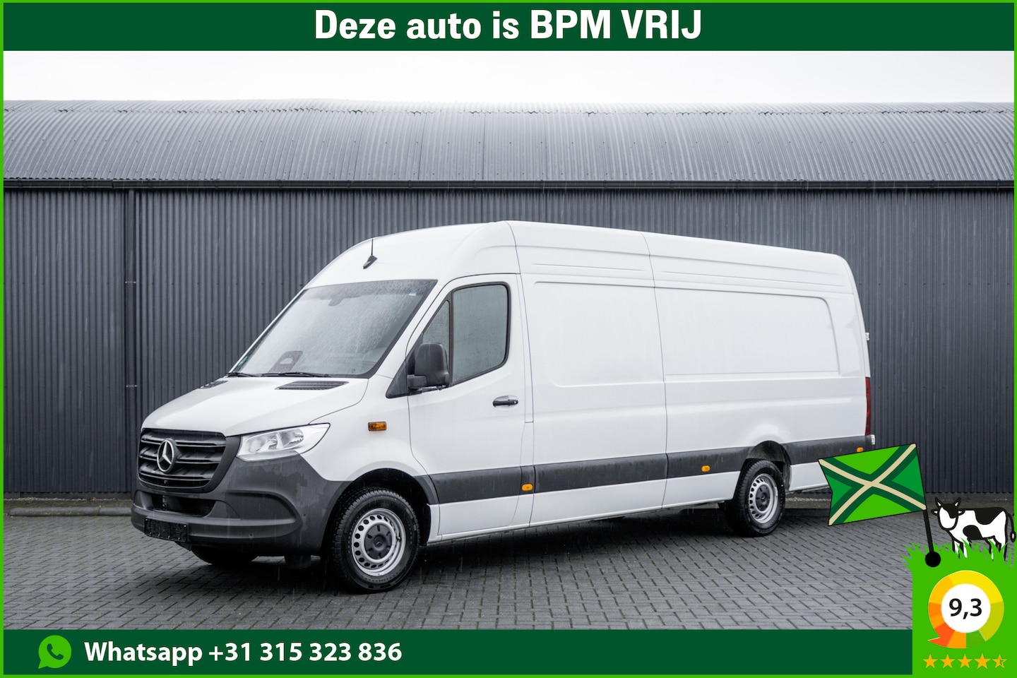 Mercedes-Benz Sprinter - 317 CDI L4H2 | Mbux | Facelift | Navi | 360° camera | Adapt.Cruise - AutoWereld.nl