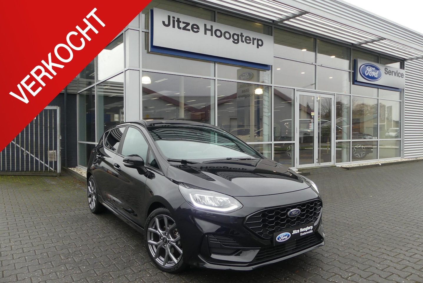 Ford Fiesta - 1.0 EcoBoost Hybrid ST-Line WINTER PACK, CRUISE, CLIMA, DAB, PDC, APPLE CARPLAY/ANDROID AU - AutoWereld.nl