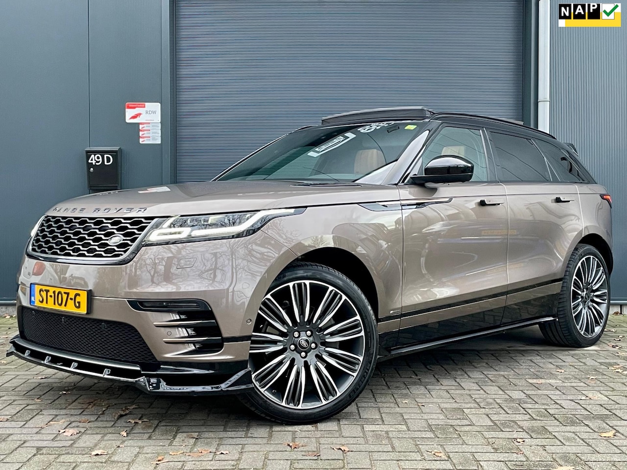 Land Rover Range Rover Velar - 2.0 I4 Turbo AWD R-Dynamic HSE NAP MAXTON PAKKET PANO MERIDIAN AUDIO TREKHAAK LEER - AutoWereld.nl